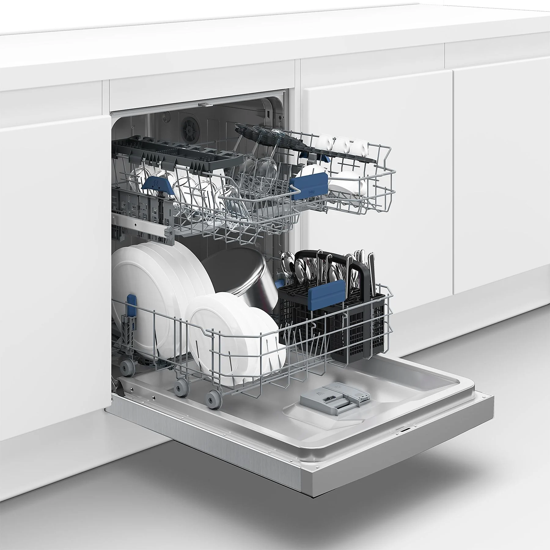 Lave-vaisselle BEKO BDUN36451X (encastrable, largeur 598 mm, 42 dB (A), B) – Image 2