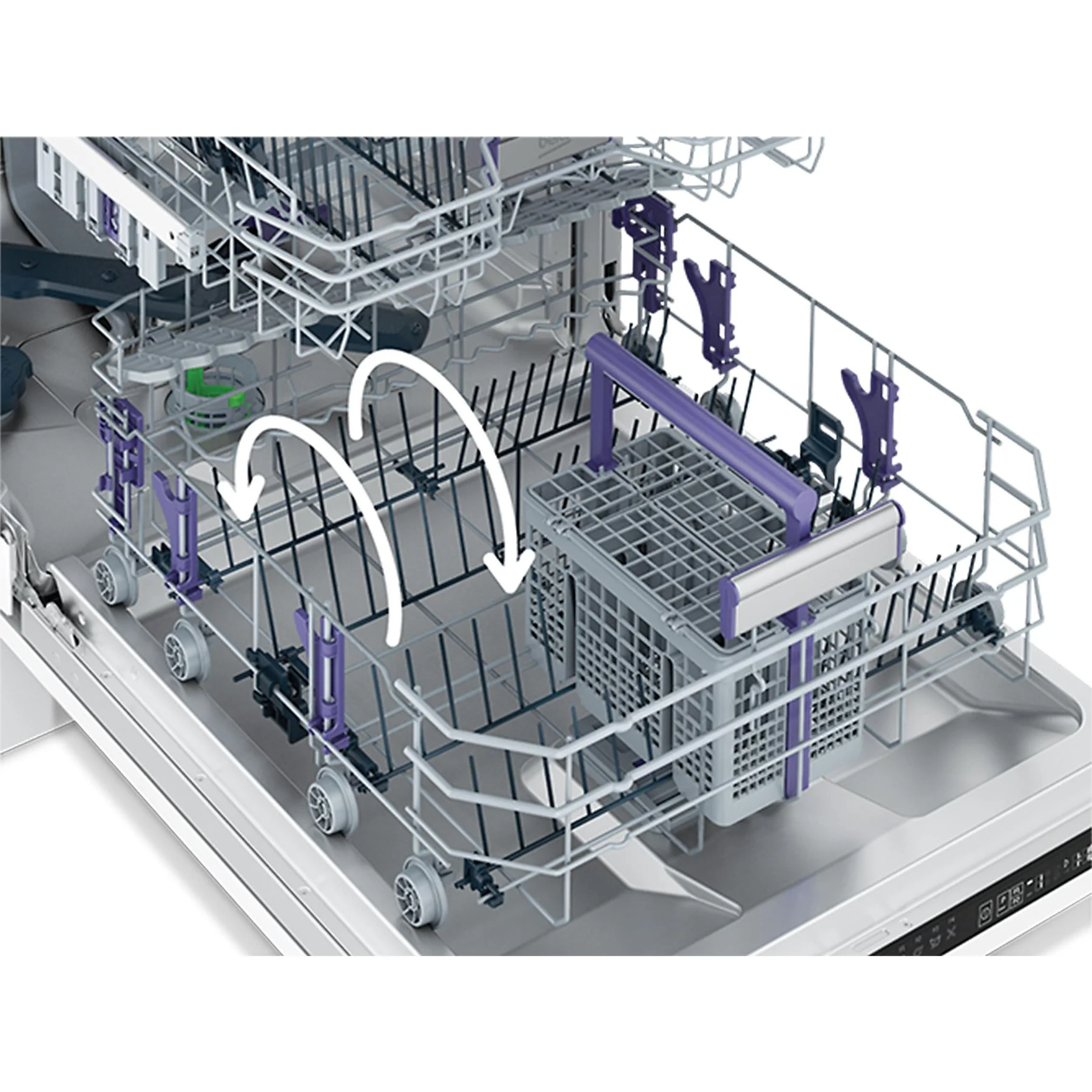 Lave-vaisselle BEKO BDUN36451X (encastrable, largeur 598 mm, 42 dB (A), B) – Image 4