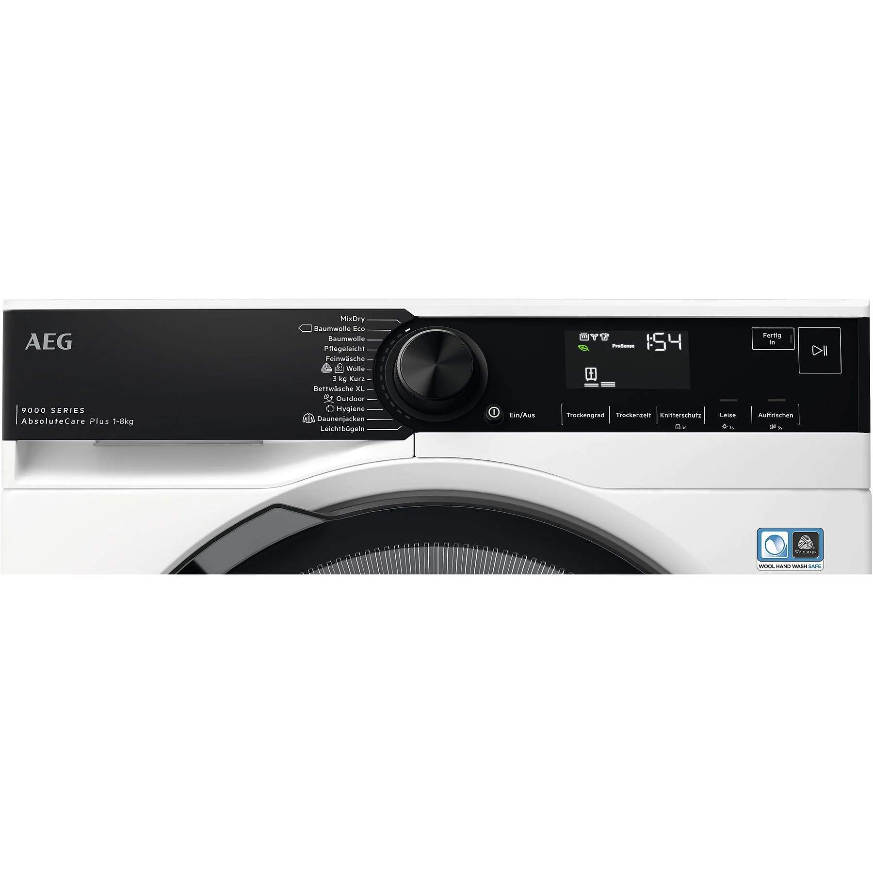 Sèche-linge à pompe à chaleur AEG TR 9 T 75680 Série 9000 (8,0 kg, Blanc) – Image 2