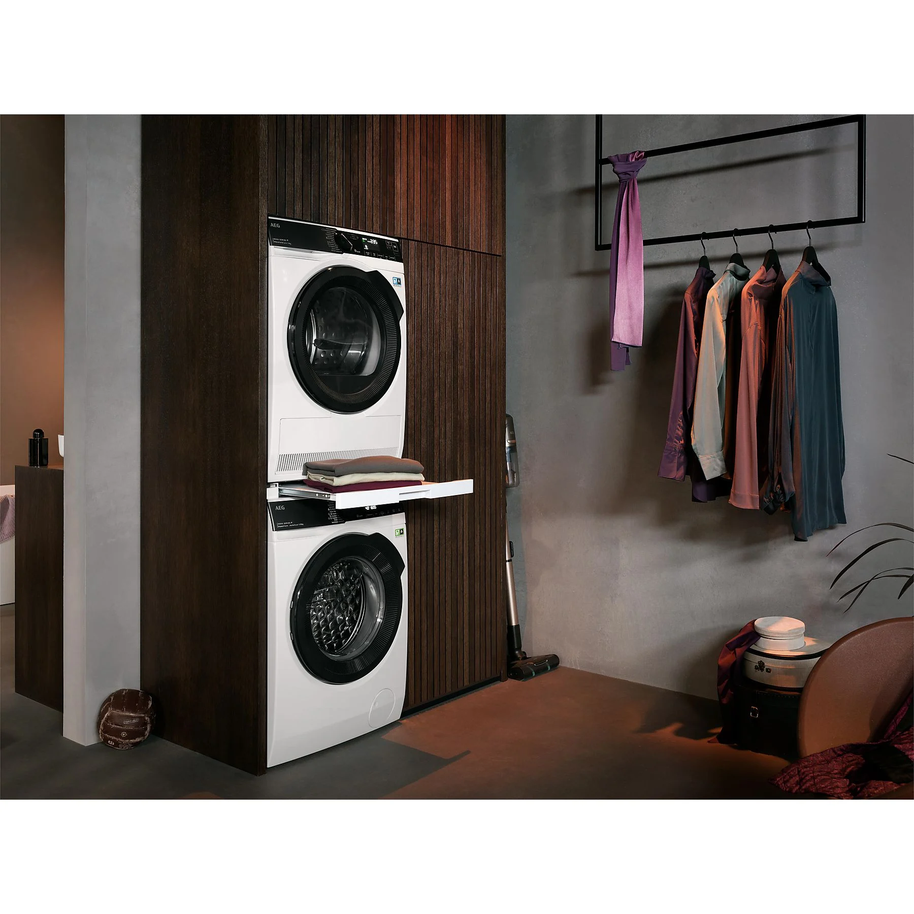 Sèche-linge à pompe à chaleur AEG TR 9 T 75680 Série 9000 (8,0 kg, Blanc) – Image 4