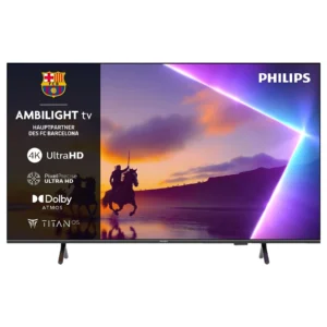 Téléviseur LED Ambilight PHILIPS 55PUS8550/12 (Plat, 55 pouces / 139 cm, UHD 4K, SMART TV, Ambilight)