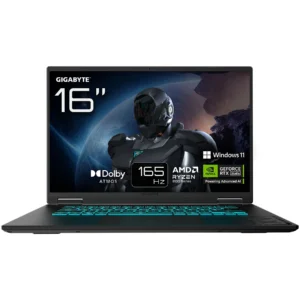 GIGABYTE Gaming A16 3VHK3DE894SH – 16 pouces – AMD Ryzen™ 7 260 – 16 Go – 1 To – NVIDIA GeForce RTX™ 5060 – Windows 11 Famille