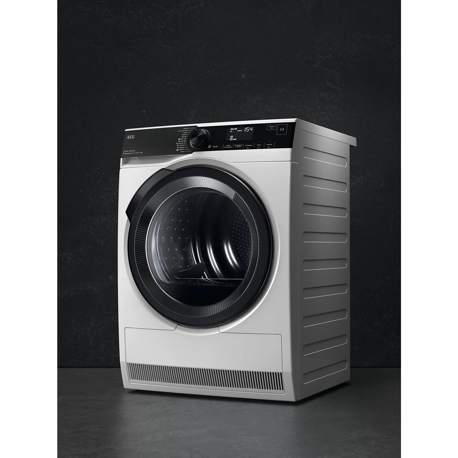 Sèche-linge à pompe à chaleur AEG TR 9 T 75680 Série 9000 (8,0 kg, Blanc) – Image 3